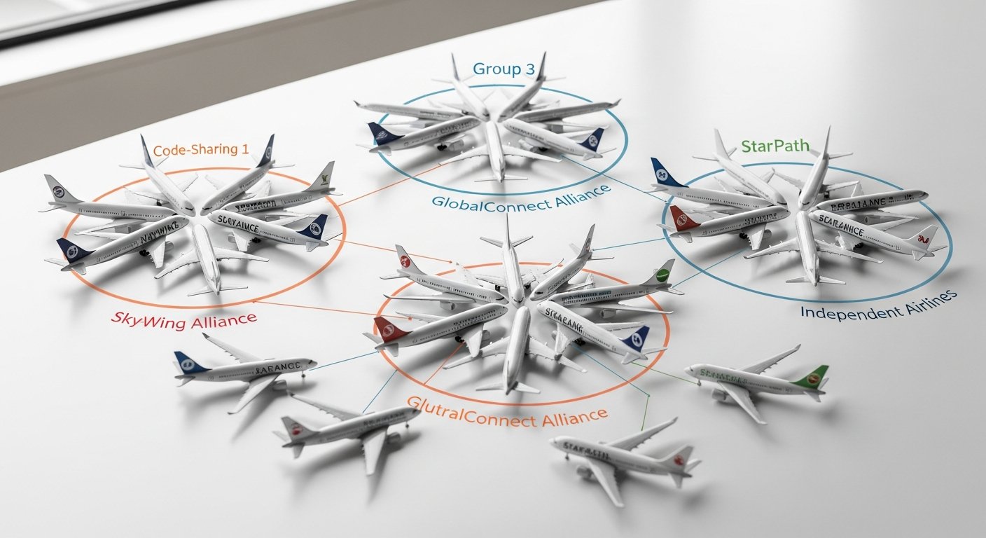 how do airline alliances work - photo 2 illustration