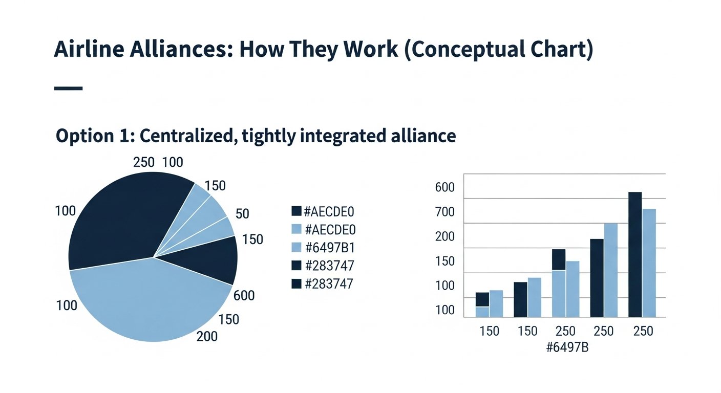 how do airline alliances work - chart 6 illustration